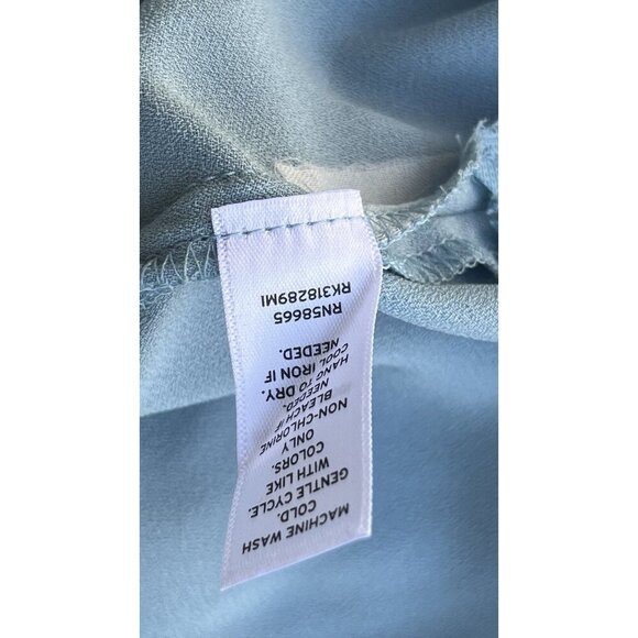 Valette Women's Blue Tourmaline Strappy Tunic Top Size XS - Picture 6 of 12